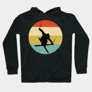 retro vintage skier Hoodie